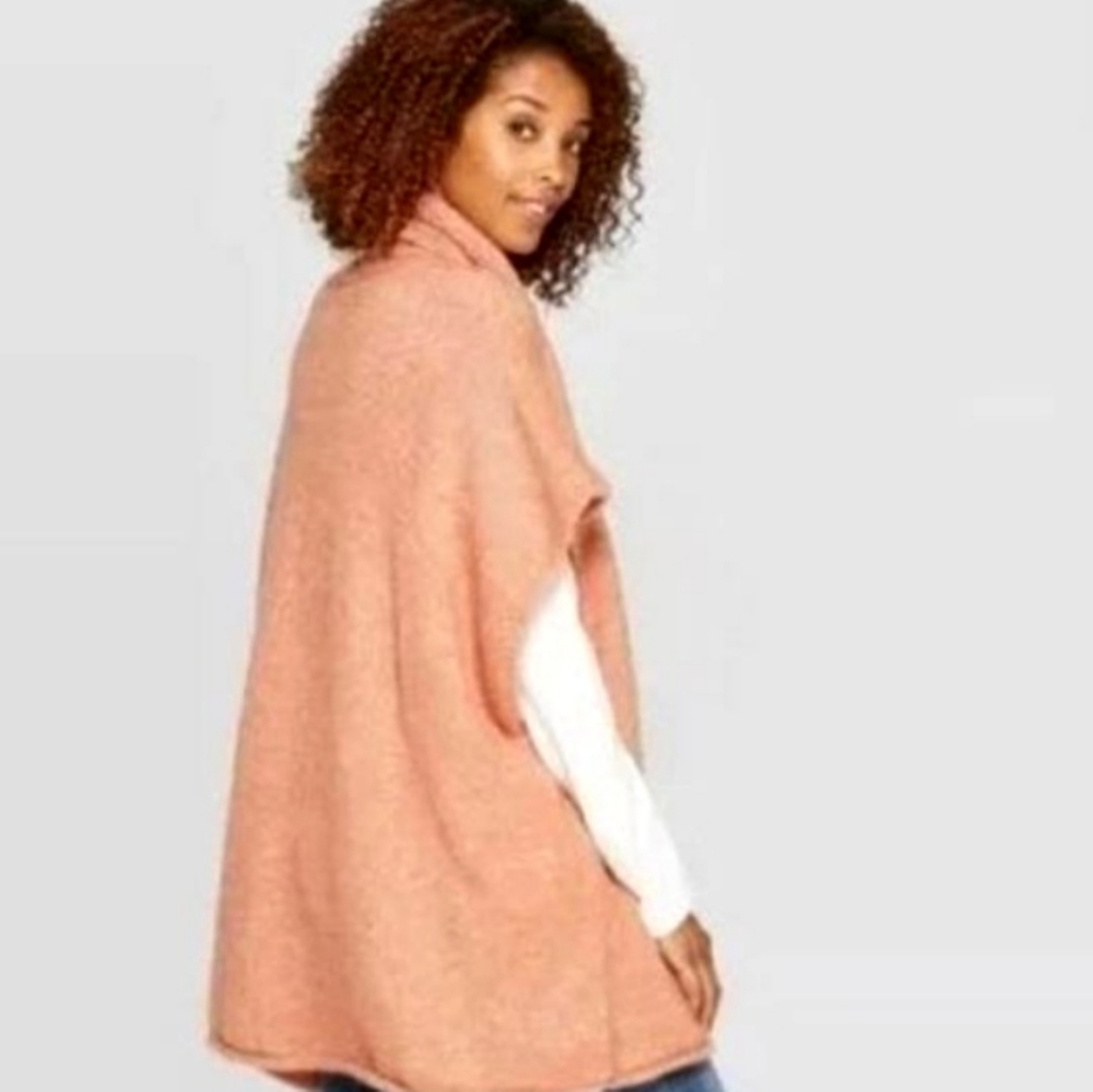 Universal Thread Cowl Sweater Poncho - image 2